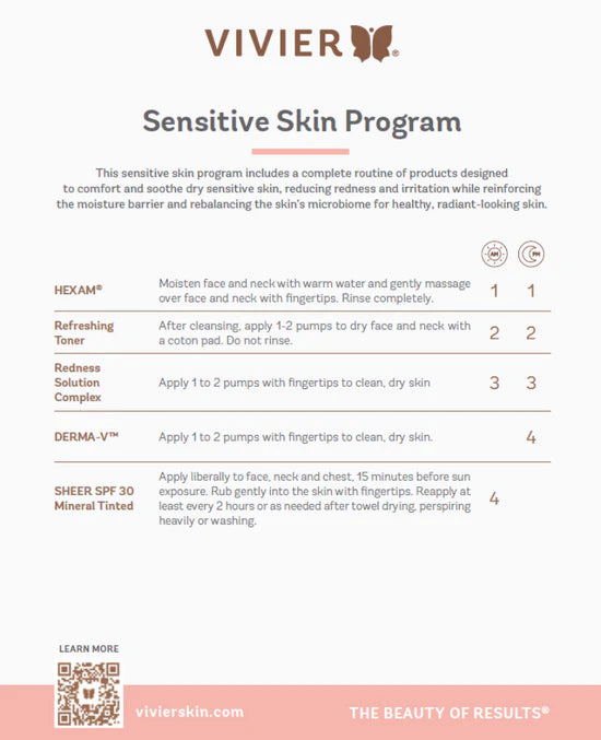 Vivier Sensitive Skin Program